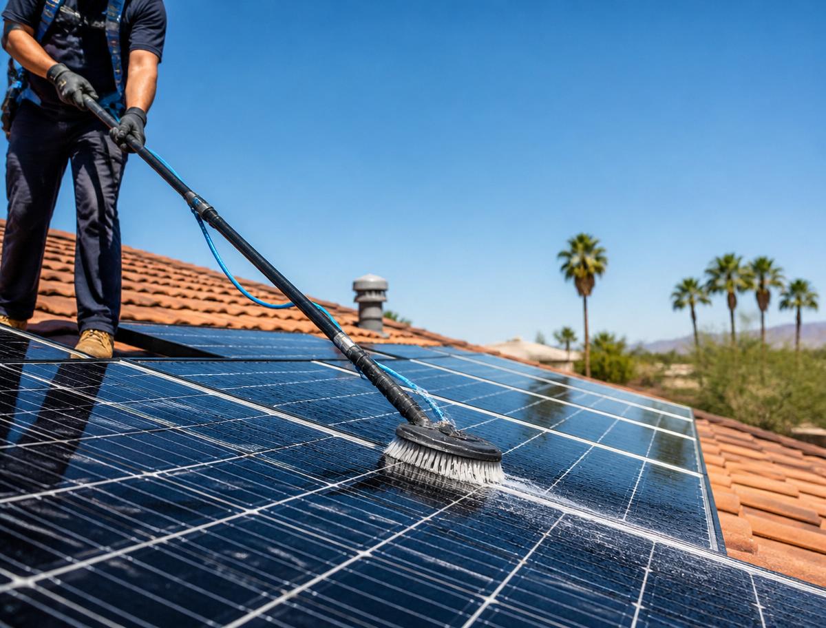 Solar Panel Cleaning